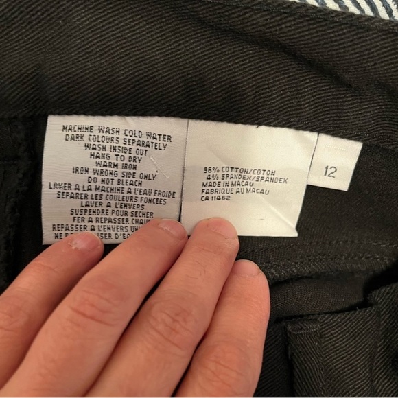 NWT Vintage Leigh Morgan Black Jeans- Size 12/ Large - Picture 7 of 10